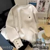Simple and fashionable pullover sweatshirt for women spring and autumn new couple loose casual sports top
