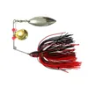 Acessórios de pesca Bazuca Metal Bait Spinner Weedless Lure Buzzbait Wobbler para Bass Pike Walleye Fish Wire isca Borracha Saia peche 231030