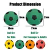 Balls Silent Soccer Ball Size 5 Indoor Foam Football 3 Mute Bouncing Air Bounce Basketball PU 231030