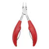 1st Professional Nail Cuticle Scissors Black Red Toes