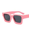 Sunglasses Square Oversized Woman Fashion Black Vintage Sun Glasses Female Outdoor Shades Driver Retro