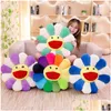 Cuscino / Cuscino decorativo Girasole Fiore Peluche Kawaii Sunshine Confortevole peluche Morbido bambola Gatto Pet Cuscino del divano Tappetino Letto di casa Dhdy6