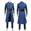 Cosplay película Cosplay disfraz de superhéroe Stephen Strange ropa Halloween carnaval traje fresco accesorios completos con capa