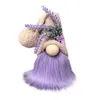 Obiekty dekoracyjne figurki bez twarzy lalki gnome ozdoby domowe dekoracja lądowa lalka dzianinowa czapka krzywa biżuteria na szyję 231030