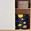 Tvättpåsar Cartoon Planet Universe Galaxy Dirty Basket Foldbar Waterproof Home Organizer Klädbarn Toy Storage