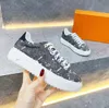 Brandowe buty mody mężczyźni Platforma Sneaker Platforma Casual Buty Flat Trainer Women Rumbe Eva Eva Flat Skóra Koronkowa Rozmiar 35-45