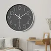Wall Clocks Nordic Clock Modern Minimalist Round Decorative for Living Room Machinery Quartz Silent Vintage 231030