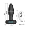 Anal Toys Twist App Remote Vibrating Anal Plug Multi Frequency Rotating BDSM Butt Plug Masturbation Device för män Kvinnor Par Gay Sexy 231030