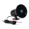 المنبه أمان 12V 50W 120dB الهواء صفارات الإنذار قرن تحذير الإنذار Megaphone للسيارة شاحنة MIC مكبر صوت 7 أصوات Van Van Train RV Boat277z Dr Dhe9u