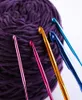 12 pçs alça de metal agulhas de crochê conjunto de ganchos de crochê 28mm para agulhas de tricô tecer agulhas de costura tool2756256