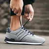 Sneakers Men Sport Running Shoes Women Light Athletic Shoes Leather Men Casual Flats Trail Walking Shoe Plus Size 44