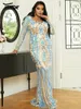 Plus storlek klänningar yesexy vintage paljett aftonklänning formell tillfälle chic elegant kvinna