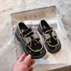 Sneakers Kinderen Casual schoenen Kinderleer voor peuters Meisjes Feest Flats Loafers Bowtie Lolita 231030