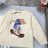 Nouveau sweat à capuche pour bébé jeunesse skateboard graphique imprimé enfants pull taille 100-160 étiquettes complètes enfants pull Oct25