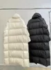 Frauen Unten Parkas 2023 Winter Koreanischen Stil Ente Mantel Übergroßen Puffer Jacke Weibliche Dicken Langen Winddicht Warme Outwear 231027