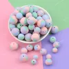 12mm Round Shape 20pcs/lot Silicone Teething Beads For DIY Nursing Necklace Food Grade Chew Beads Fashion JewelryBeads Jewelry Accessories