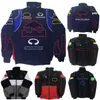 F1 Racing Jacket Formel 1 Team Cotton Jacket European American Style College Bomber Jacket Winter Full Embroidery Vintage Motorcykeljacka