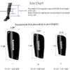 Balls Adult Youth Kids Soccer Football Shin Guards Sock Comprehensive Protection For Leg Cushioned Ankle Prevent Injuries 231030