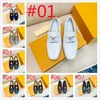 29MODELLO Scarpe eleganti di lusso firmate da uomo Scarpe in pelle patchwork formali Moda fatte a mano Mocassini da uomo per feste di nozze Scarpe Oxford Plus