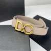Designer Belt Fashion Smooth Buckle Women Leather Belt D Width 2.5cm Classic Retro Mens Womens Casual Belts G Wholesale