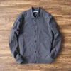 Men's Jackets Fleece Thick Baseball Uniform Jacket Outwear Trend American Retro Double-Sided Polar Autumn Casual Coats