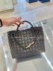 7A sac de créateur BVs en cuir véritable Alessia Milan 23 ans Andiamo petit sac à main en peau de mouton tissé une épaule XAKLE