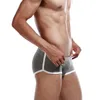 Underbyxor Seobean Mens Low Rise slitsar Nano Boxer Kort underkläder 231030