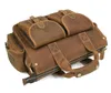 Bortkörningar Retro Designer Handväskor för män äkta lädermens handväska för 14 tums bärbar dator portfölj läder messenger väska för män 231030