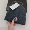 Monclear Stylishウールモンクラー編み帽子for女性デザイナーマンのキャップ