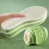 Accessoires voor schoenonderdelen Thermostatische thermische inlegzolen Dames Heren Winter Warm Zelfopwarming Pluche pads Zacht dikker Voetverzorging Inzetstukken voor steunzolen 231030