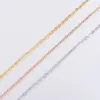 10 stuks 40 45 50 55 60 cm roestvrij stalen kabel ketting kettingen 1 mm 1,5 mm 2 mm dikte ketting kettingen voor dames sieraden mode-sieraden ketting