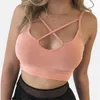 Camisoles réservoirs dames été gilet vêtements couleur unie décontracté mode sans manches court haut sexy soutien-gorge vêtements