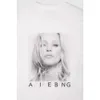 Anines Bing Niche Tasarımcıları Tişört Yeni Sıcak Klasik Stil Tasarımcı Anines Bing Gömlek Külot Çizgili Nakış Kadın T-Shirt Çok Çözüm Moda Trend Tee Tops 40