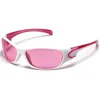 Okulary przeciwsłoneczne Y2K owijaj dla kobiet mężczyzn Trendy Bat Flame Design Modna moda okularów