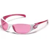 Sunglasses Y2K Wrap Around For Women Men Trendy Bat Flame Design Fashion Futuristic Glasses