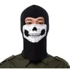 Radfahren Caps Masken Schwarz Reiten Outdoor Gewinde Stoff Kopfbedeckung Cosplay Spiel Ghost Skull Scary Face War Skeleton Winddichte Maske Party Prop 231030