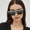 Solglasögon Diamond Cat Eye Women Rhinestone Sun Glasses Eyewear Steampunk Ladies Shades Gafas de Sol Para