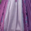 Cosplay Princess Rapunzel Cosplay Costplay Costume Dorosy Kobiety Fashion Purple Dress Halloween Karnawałowa suknia balowa