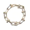 Tiffan Armband Designer Dames Originele Kwaliteit Bedelarmbanden Met Armband Licht Luxe Vrouwelijke Paar Armbanden