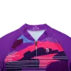 여성 사이클링 의류 세트 MTB 도로 자전거 저지 퀵 드라이 UV 보호 저지 사이클링 턱받이 반바지 MAILLOT ROPA CICLISTO MUJER