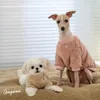 Vestuário para cães Roupas pequenas outono / inverno suéter de lã cocker spaniel galgo filhote de cachorro acessórios de fantasia