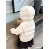 Down Coat Winter Kids Girl White Duck Toddler Boys Thick Warm Jacket Children Hooded Outwears Clothes Drop Delivery Baby Maternity C Otcdc