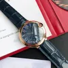 Luxury Fashion Couple Watch Men and Women Designer Mechanical Blue Balloon Watch Leather Stainless Steel Strap Sapphire Glass Watch Waterproof Luxury Gift