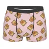 Cuecas Pomeranian Padrão Chibi Mini Breathbale Calcinha Masculina Cueca Confortável Shorts Boxer Briefs