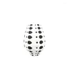 VASES BLACK and WHITE POLKA DOT VASE DECORATORYリビングルームフラワーアレンジメントホームモデルセールスオフィスデスクトップソフト