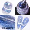 Smalto per unghie UR SUGAR 7ml Foil Cat Gel magnetico Laser Magnete scintillante Semipermanente Soak Off UV LED Manicure 231030