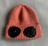 Beanie/Skull Caps Designer Två linsglasögonglasögon Beanies Män stickade hattar Skull Caps Outdoor Women Uniesex Winter Beanie Black Grey Bonnet 2023 5ESS0235