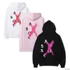 Socials Hoody Anti USA Clubs Trendy Shirt Fleurs Cross Circle Modèle de mode Streetwear antisocials Swirthirt High Street Jumper Hooded J6E6