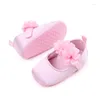 Primi camminatori Neonate Fiori carini Scarpe da principessa Primavera Autunno Bambini Prewalker Cotone Infantile Fondo morbido 0-18M