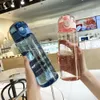 butelka z wodą sportową butelkę z wodą 780 ml przenośna siłownia podróżne przez przezroczyste wycieki butelka napojów 231030